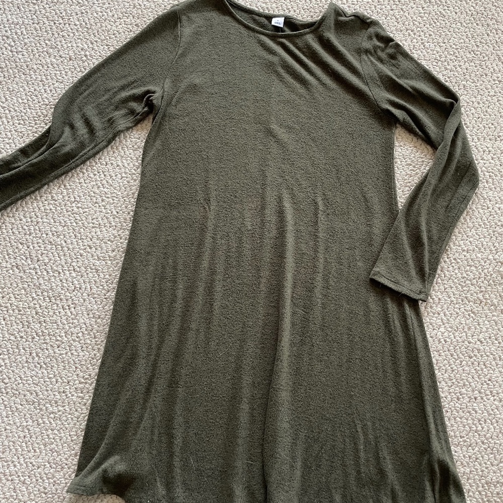 Olive Green Dress / Maternity potential